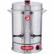 Resim Işıkgaz Silverinox Metal Musluk 160 Bardak Çay Makinesi 15 L Çay Potu 160 BARDAK - 15 LİTRE - METAL MUSLUK -TERMOSTATLI - GARANTİLİ