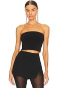Resim PERLAVİSTA Straplez Kesim Crop Top 