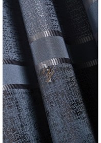 Resim Leonessa Pano Fon Perde V-5502 Mavi Mavi 