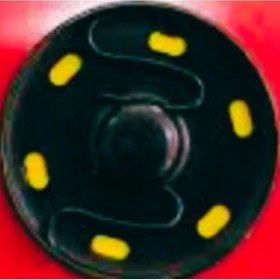 Resim Nuvigo Çıt Çıt 20 mm 12'li Siyah 