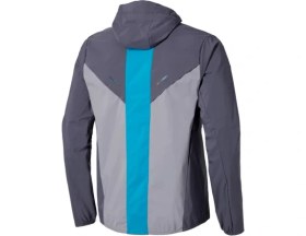 Resim Mizuno Tech Thermal Charge Erkek Kapüşonlu Yağmurluk Gri 