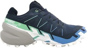 Resim Salomon 474659 Speedcross 6 GTX W Carbon/Provence/White Kadın Outdoor Ayakkabı 
