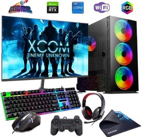 Resim Rogame I5 12400F 32GB DDR4 1TB M2 12GB RTX3060 27" 165Hz Mon. Oyun Bilgisayarı (Gaming SET) 