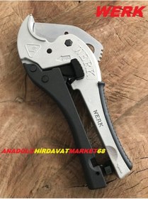 Resim Werk Pprc Plastik Boru Kesme Makası 42 Mm Pvc Boru Kesme Makası N11.335 