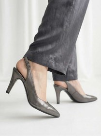 Resim FANA PLATİN DERİ ARKA AÇIK 