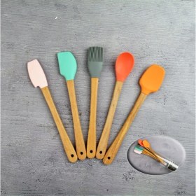 Resim Tohana Silikon Mini 5 Parça Mutfak Seti 