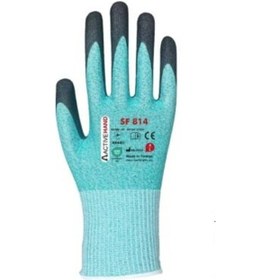 Resim Activehand Sf-814 Köpük Nitril Yarım Kaplı D Kesilmez Montaj Eldiveni 