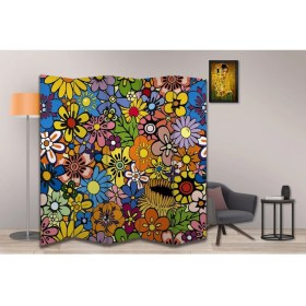 Resim Doğa Temalı Özel Tasarım Paravan Room Divider 180 x 200 cm 