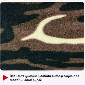 Resim Savex Polar Kar Maskesi Kahve Kamuflaj 