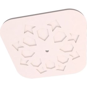 Resim Motifpiyer Lamba Tavan Göbeği-48-Kare-Oval-56 x 56 cm-2 Adet 