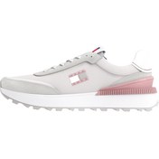 Resim Tommy Hilfiger Kadın / Kız Marka Logolu Günlük Kullanıma Uygun Gri Sneaker EN0EN02511 P06 