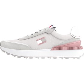 Resim Tommy Hilfiger Kadın / Kız Marka Logolu Günlük Kullanıma Uygun Gri Sneaker EN0EN02511 P06 