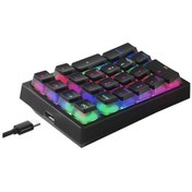 Resim Cbtx Iblancod K10 Kablolu RGB Sayısal Tuş Takımı Klavye 