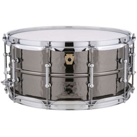 Resim Ludwig LB417KT Black Beauty Hammered 6.5x14" Trampet 