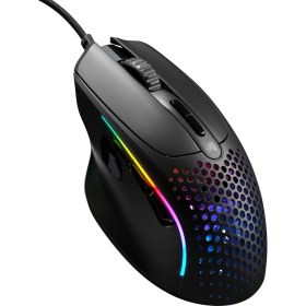 Resim Glorious Model I 2 Kablolu Beyaz Oyuncu Faresi: 9 Programlanabilir Düğme (2 Değiştirilebilir), 66 g Süper Hafif, 26k Optik Sensör, 80 Milyon Tıklama Ömrü, MMO/MOBA/FPS, Yan Yüz Baş Parmak Desteği 