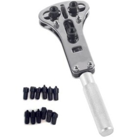 Resim Saat Kapak Açma Anahtarı 3 Başlı Saat Tamir Aparatı Ruıhua 