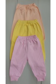 Resim özdemirli bebe Patiksiz Alt Pijama Ayaksız 3lü Paket 