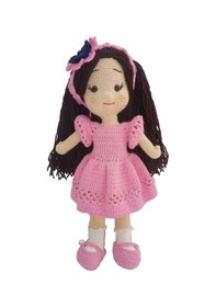 Resim Amigurumi Organik Oyuncak Bebek 34 