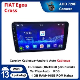 Resim Fıat Egea Cross Multimedya 1-16 Gb Navigasyon Carplay 