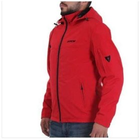 Resim Venom Jaws Soft Shell Ceket- Kırmızı Motosiklet Montu 