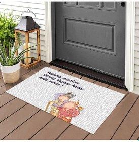 Resim Uzunca Yokuz Kapı Önü Paspas Lovebug-t 