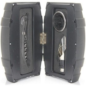 Resim Larimar Fıçı Tasarımı Tirbuşon Seti - 9016350620363lmr 