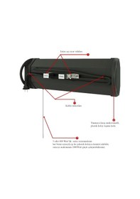 Resim Mirkraft Essby 1800 W Duvar Tipi Elektrikli Isıtıcı 