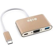 Resim S-Link Sl-usb-c68 Type-c To Hdmi Usb 3.0 Pd Kablo 