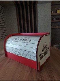 Resim Ahşap Ekmeklik , Ahşap Ekmek Dolabı Ahşap 