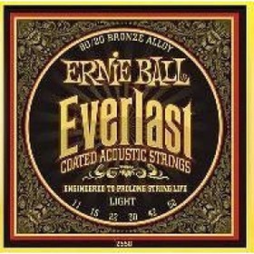 Resim Ernie Ball P02558 11-52 Coated Akustik Gitar Teli 