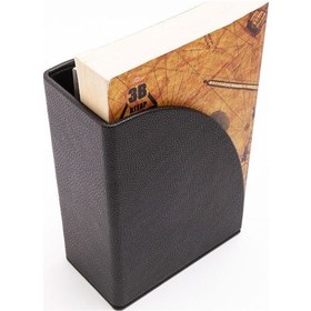 Resim Turgut Office Deri Kitap Tutucu Siyah 