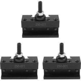 Resim 3x 250-001 Cnc Torna Aracı Tutucu Hızlı Değişiklik Aracı Post Kesici Tutucu Vida Kiti (Yurt Dışından) 