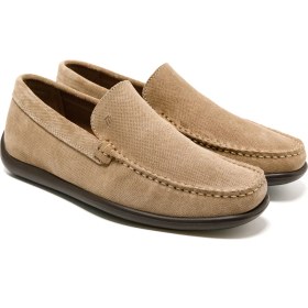 Resim Erkek Oxford ( Klasik) 14H4 Frau Castoropunz Avena (Beige) 