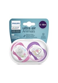 Resim Philips Avent Ultra Air Emzik 6-18 Ay Kız Çok Renkli 