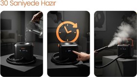 Resim Steam Pro Buharlı Temizlik Makinesi 30 Saniyede Hızlı Isınma 4,5 Bar 1650 W 