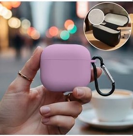 Resim Apple AirPods 4.Nesil/ANC Kılıf Askı Aparatlı Lansman Eflatun, 87005990 