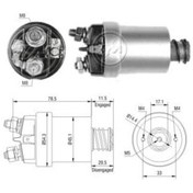 Resim ZM 12v Marş Otomatiği Fransız Tipi (2-SAPLAMA) 