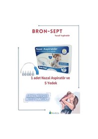 Resim Bron-sept Bebek Burun Aspiratörü + Yumuşak Yedek Uç 5 Adet 
