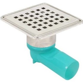 Resim Sukar Komple Çelik Yer Süzgeci Kare Line 9 