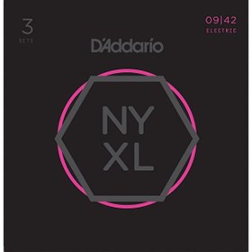 Resim D'Addario NYXL0942-3P Elektro Gitar Tel Seti 