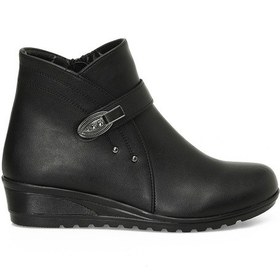 Resim Polaris 162294.z4pr Siyah Kadın Dolgu Topuk Bot 000000000101914843 Siyah 