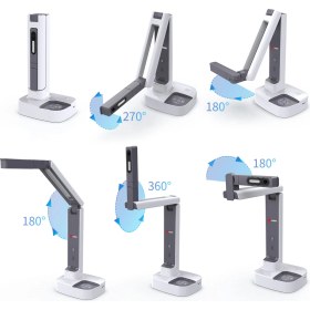 Resim Ecegöz V513 4K 13MP Joyusing Çok Fonksiyonlu Doküman Kamera Tarayıcı Uzaktan Eğitim Zoom Eba Uyumlu 