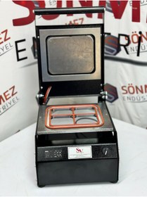 Resim Genel Markalar Sönmez Manuel Kase Kapatma 4 Gözlu Tabak Kapatma Makinesi Black 