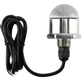 Resim Paslanmaz Çelik Deniz Altı LED Işık 12V 9 Tahliye Tapası M12X1.25 Navigasyon Yeşil (Yurt Dışından) 