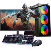 Resim INTEL i3 13100F 16GB 240SSD 1TB HDD 4GB GTX1650 24" Mon. (Gaming SET) Rogame