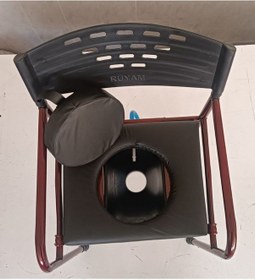 Resim Medikaltec Taharet Musluklu Döşemeli Hasta Tuvaleti Klozet Yükseltici Klozet Yükseltici 