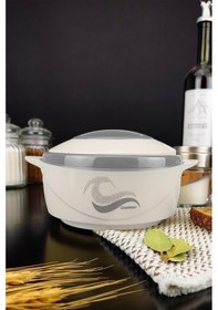 Resim Digithome Ckr3148 Paslanmaz Çelik Hazneli Yemek Termosu 500 ML Beyaz 