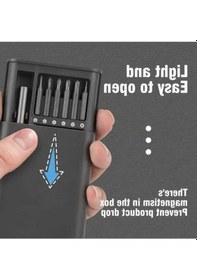 Resim Trendooze Tornavida Tornavida Seti, Parçalı Mini Manyetik Hassas Cep Arada 25'i 24 1 Xw 