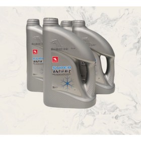 Resim Petrol Ofisi Konsantre Super Antifriz 3 Litre - 4'lü Paket 