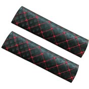 Resim Oto Emniyet Kemer Kılıfı Pedi Desenli Kırmızı (414341481) 